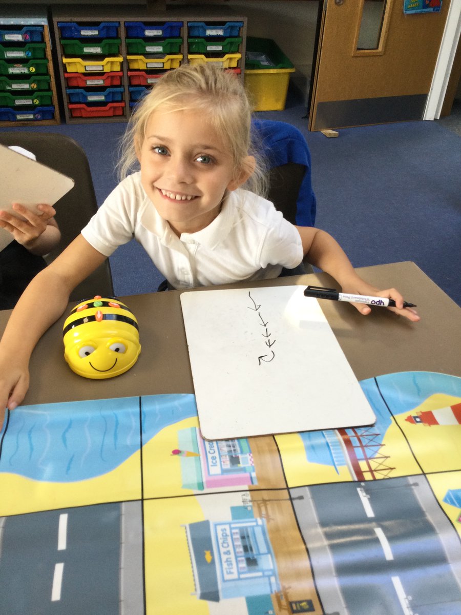 ColumbMinorAcad's tweet image. We are computer programmers! Year 1 have been creating their own algorithms to move the bee-bots around the maps to various destinations. #computerprogrammers #year1