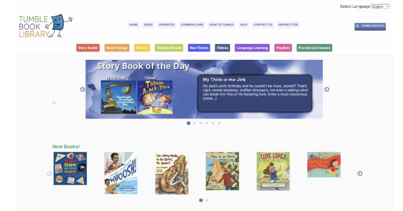 MsFaheyRoom30's tweet photo. @MTPSNJ #MTPSEdCamp2023 @TumbleBooks 
Thanks for the great intro today. Love the feature to have books read in various world languages for students. https://t.co/xwavZ4IcCo
