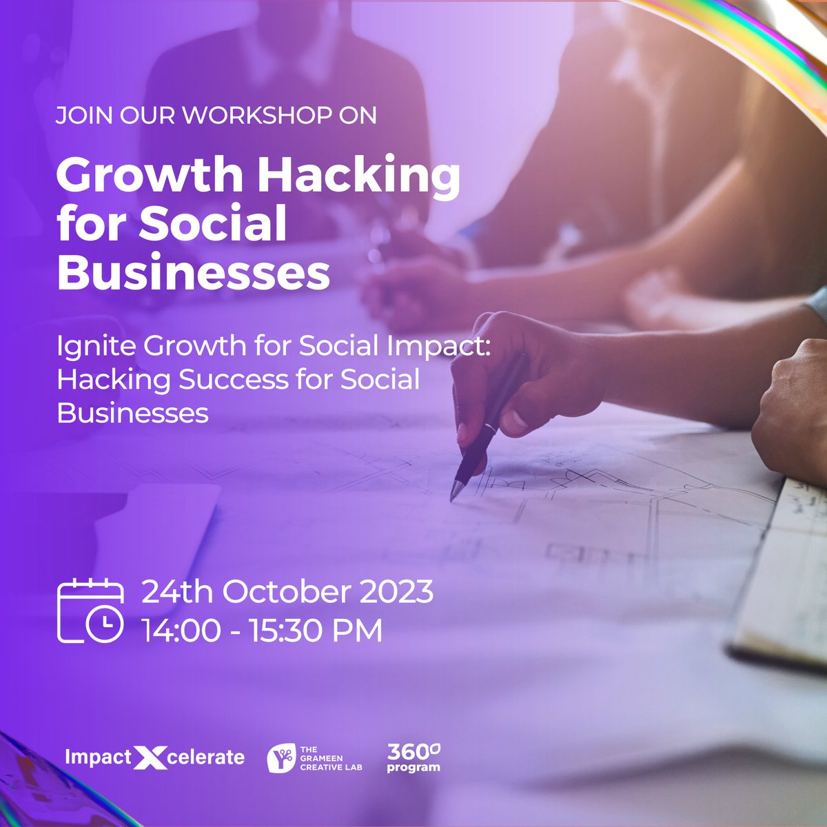 Ready to unlock the secrets of rapid, purpose-driven growth? Register now for 'Growth Hacking for Social Businesses': eu1.hubs.ly/H05y_WM0