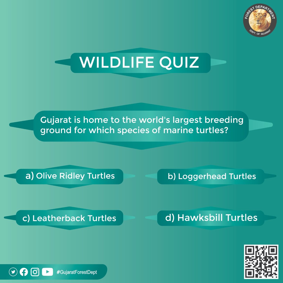 Wildlife Quiz Time: Test Your Knowledge and Learn Something New!
#wildlifequiz #Gujforestdept