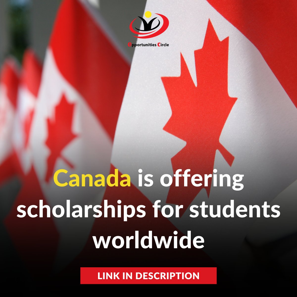 oppcircle's tweet photo. Apply here: https://t.co/e3V538EcRP
Benefits:
• A grant of $50,000 per annum
• The grant is almost enough to cover tuition fees and living expenses in Canada as a student.
#opportunitiescircle #studyabroad #canada #scholarships #opcircle https://t.co/YhOfXC5VoF