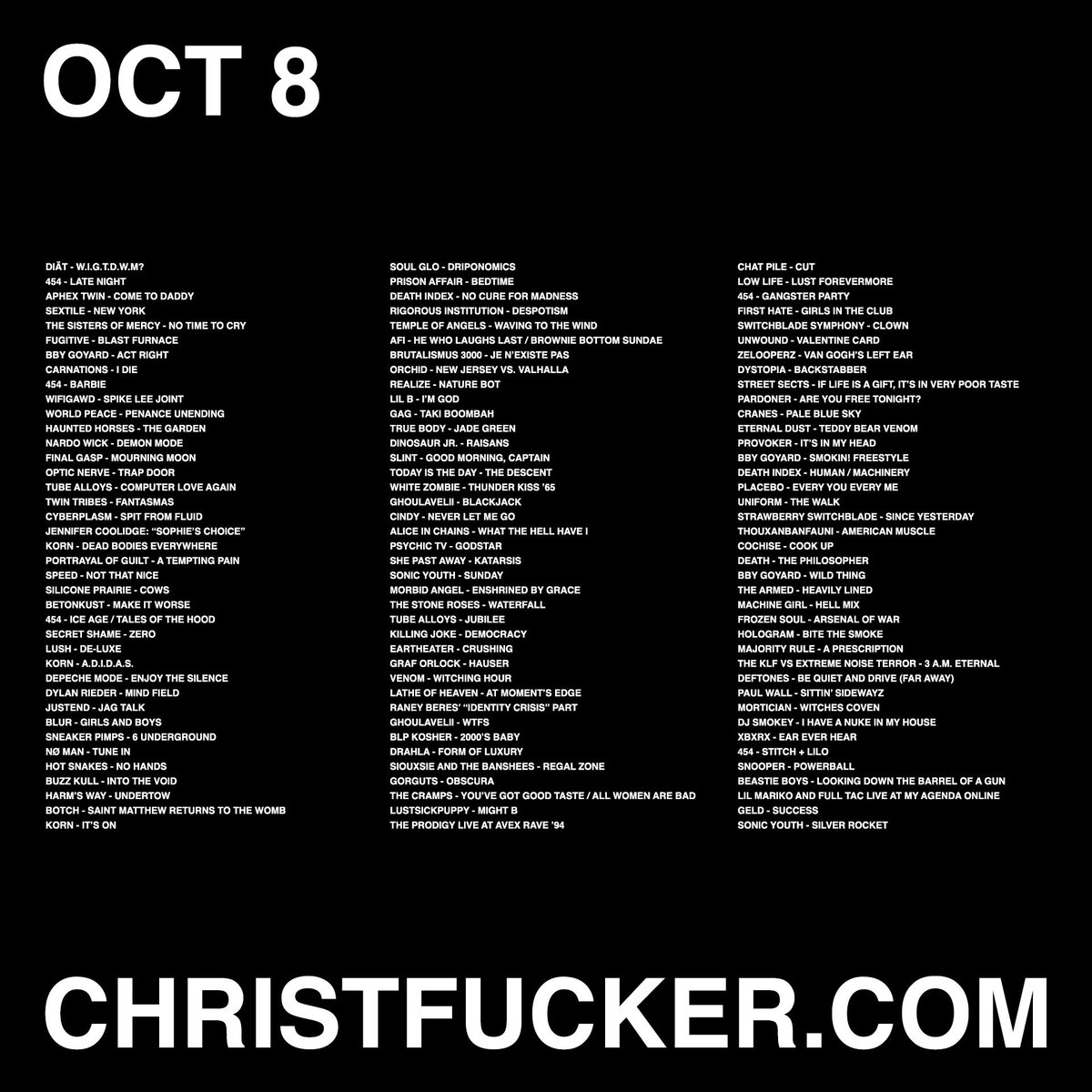 conshamelessly's tweet photo. 420 MINUTES PLAYLIST
UPDATED WEEKLY

https://t.co/AWgZCzdRJW https://t.co/briCILV9bU