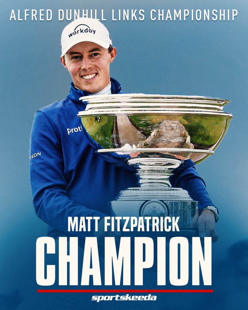 SportskeedaG's tweet image. Matt Fitzpatrick secures his ninth DP World Tour victory at the Alfred Dunhill Links Championship 🏆 

#DunhillLinks #MattFitzpatrick