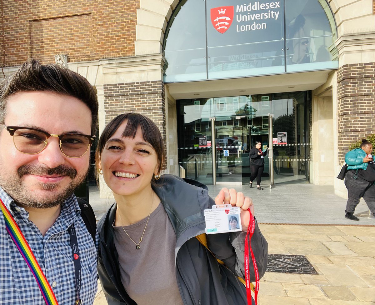 AlfPezzella's tweet image. First day for our Visiting Research Fellow @sara_guerzi from the University of Bologna! Looking forward to working closely with Sara over the next three months! #TeamMDX