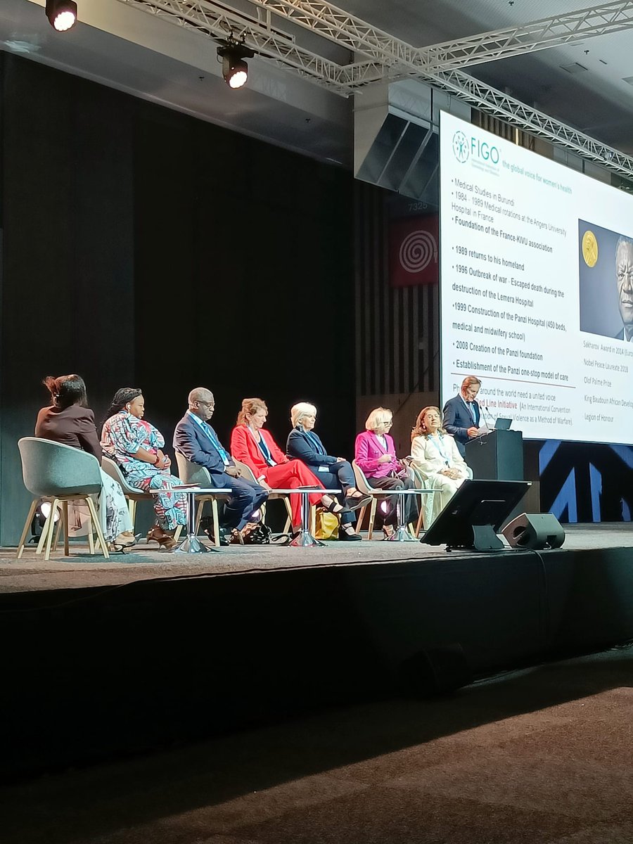 SEMA_Network's tweet photo. SEMA member Tatiana Mukanire’s great speech at the @FIGOHQ 2023 Congress underscored the need for survivors to receive holistic care and the essential role of SEMA within the Red Line Initiative! #EndSexualViolence #FIGO #RedLineInitiative https://t.co/WVGXOFl2Rn