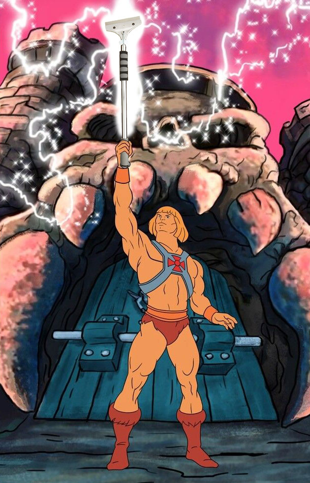 ProDecProducts's tweet image. Our most famous influencer. 💪🏼 #HeHasThePower #ProDec