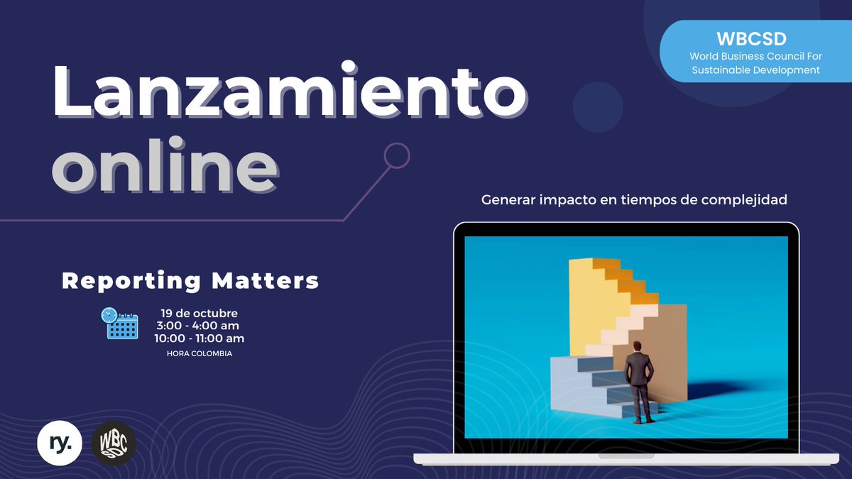 CECODES's tweet photo. Llega el seminario web de lanzamiento #ReportingMatters 2023 el 19 de octubre, dirigido por el @wbcsd y @radleyyeldar , Reporting Matters se dedica a promover los informes corporativos de sustentabilidad.
Cada año, se analizan los informes de sostenibilidad de las empresas miembro del @wbcsd en función de un conjunto de indicadores integrales. El tema de este año se centra en "Generar impacto en tiempos de complejidad".
Si quieres inscribirte a este lanzamiento haz clic aquí
https://t.co/DhOKrVNlUP