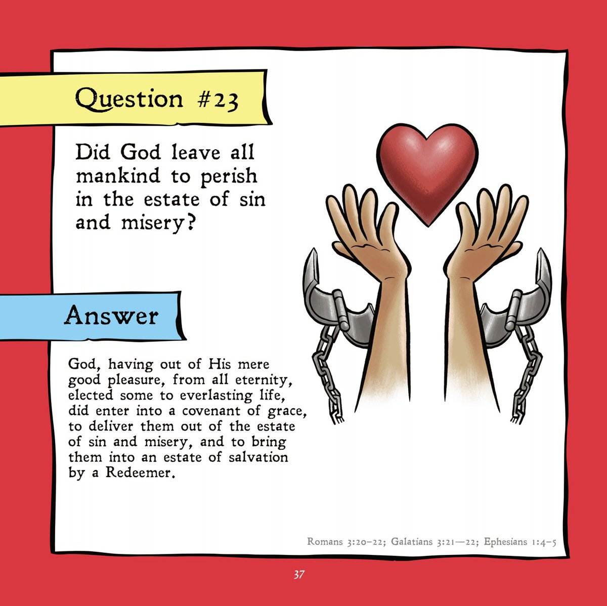 FoundersMin's tweet photo. The new edition of The Illustrated Baptist Catechism is now available for pre-order! @reftoons

"This book is a welcome addition to the toolbox for believing families." – Dr. James Renihan 

Releasing December 2023. 

 Get your copy: https://t.co/MTkREzq4Yq https://t.co/NX6OR8Dlsx
