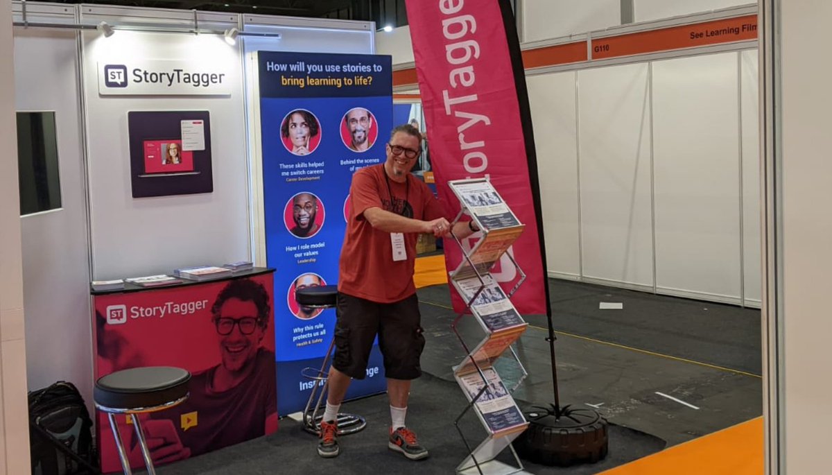 StoryTagger's tweet image. 💥The team have arrived and the flag is flying ready for #WOL23 tomorrow. 💥

If you’re attending, stop by the StoryTagger stand (F100) where we’ll be delighted to answer all your questions on UGC video storytelling.

#WorldOfLearning @Learn_EventsUK