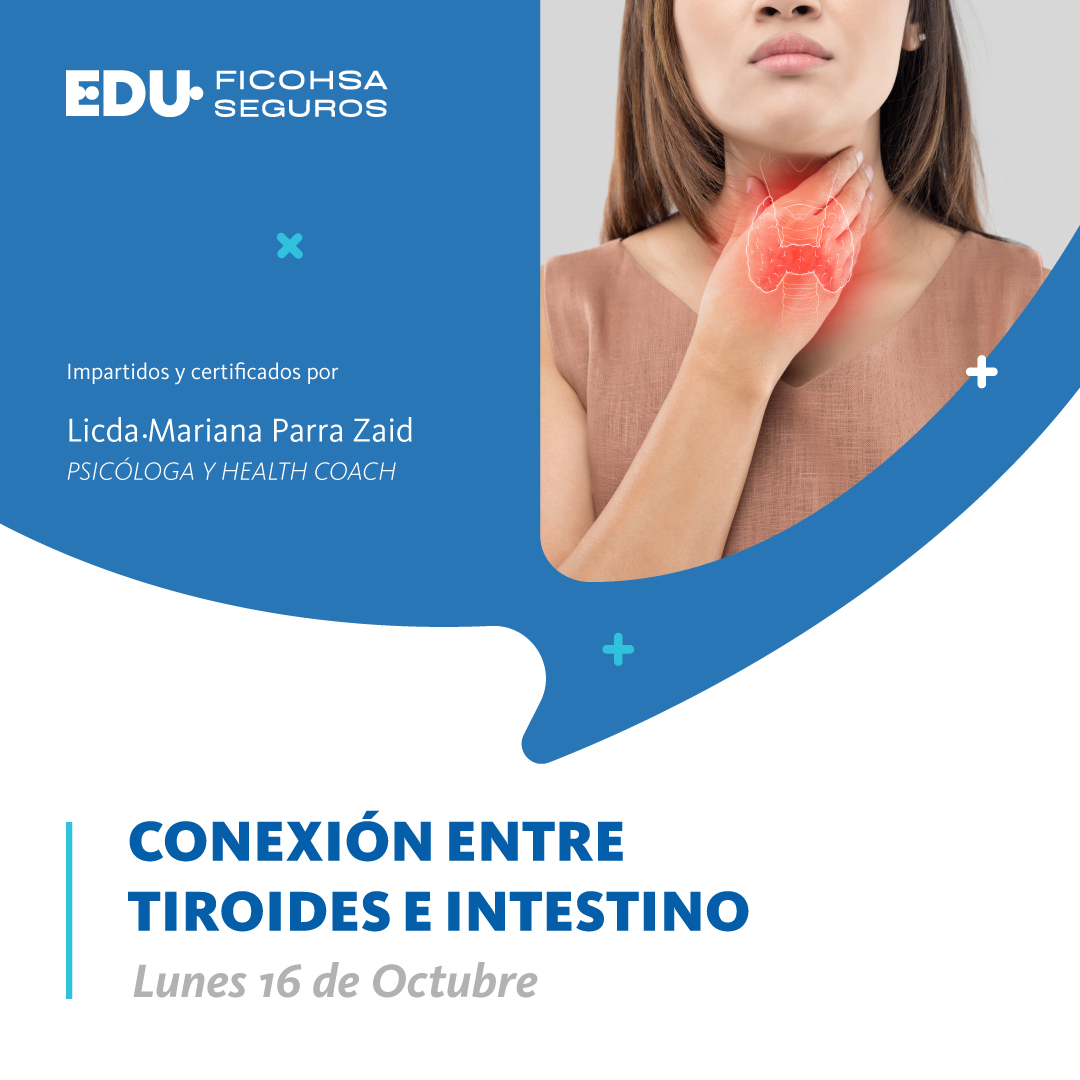 Con tu Seguro Ficohsa obtienes inscripción GRATUITA al curso sobre 'Conexión entre Tiroides e Intestino' 💬 Impartido por la Licda. Mariana Parra

Anótate AQUÍ: bit.ly/FicoSegurosOnl…

Solicita tu Tarjeta de Crédito para obtener este y más beneficios: bit.ly/3xfHEQo