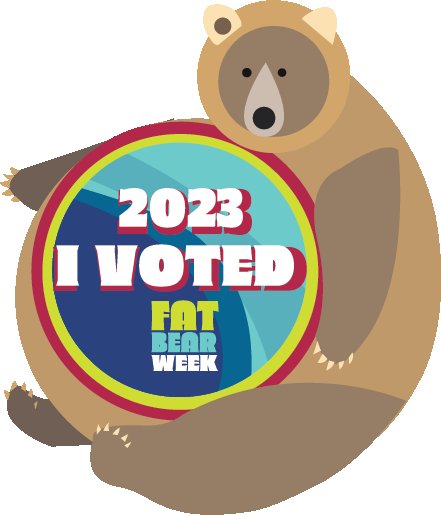 turbokat42's tweet photo. Today in the semifinals, I voted for 32 Chunk and 128 Grazer #FatBearWeek #Team747 https://t.co/h1jfOA5FGN