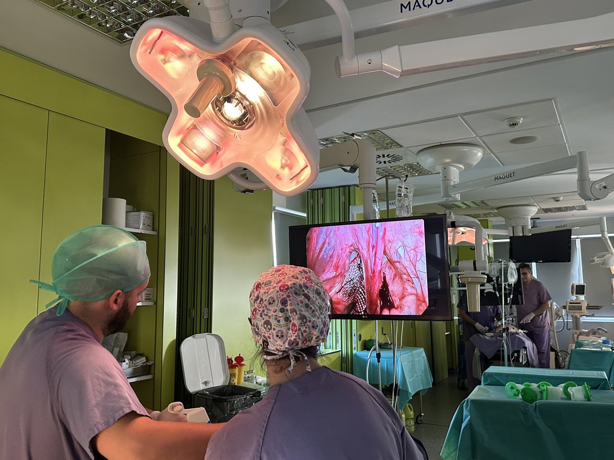 CTF_ASACEC's tweet photo. Estamos en la nueva edición del #UROLAP: RECONSTRUCCION DE SUELO PELVICO.
Organizado, dirigido e impartido por profesionales del Servicio @Urologia_CHUAC
#ASACEC https://t.co/mm75EBpvYL