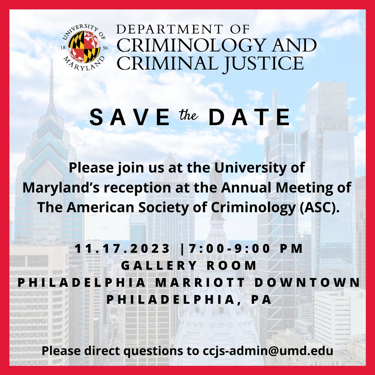 UMD Criminology tweet media