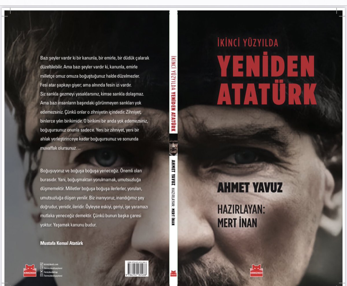 Matbaaya doğru gidiyor. Tatlı bir heyecan…
Mert İnan ve Kırmızı Kedi’ye çok teşekkürler…