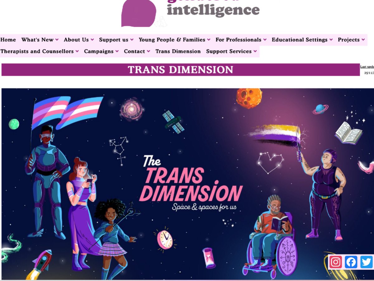 TheNorskaPaul's tweet photo. The #NHS directing teenagers confused about gender to 'transing factories' that believe in controversial techniques.
Four regional clinics are using #GenderedIntelligence a trans charity that rejected part of the Cass report that investigated scandal-ridden Tavistock clinic.☹️ https://t.co/gNlMvq9cAU