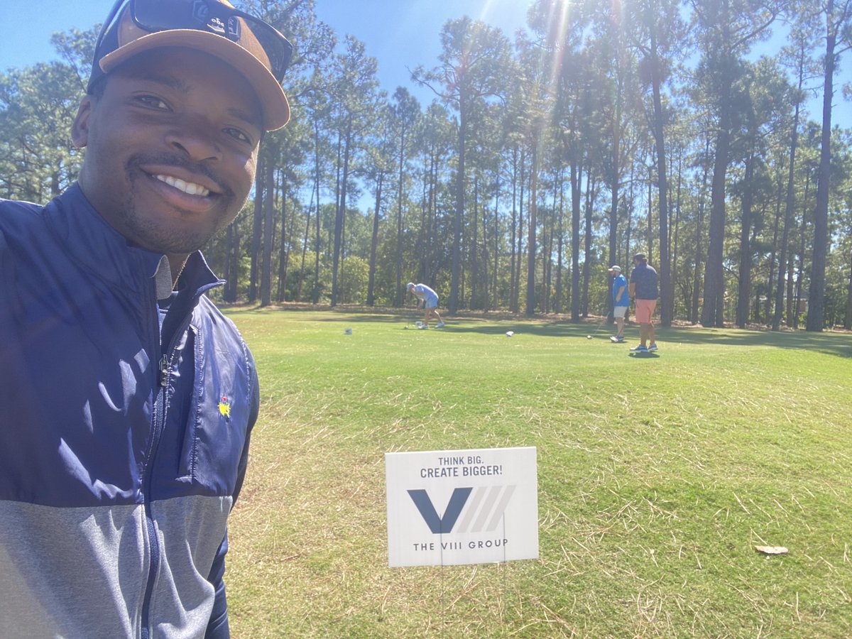Perfect day for golf here at the #BackTheBird Golf Tournament with one of our favorite clients!

Always great to work with <a href="/CNathletics1/">CNathletics1</a> at Wildewood CC!