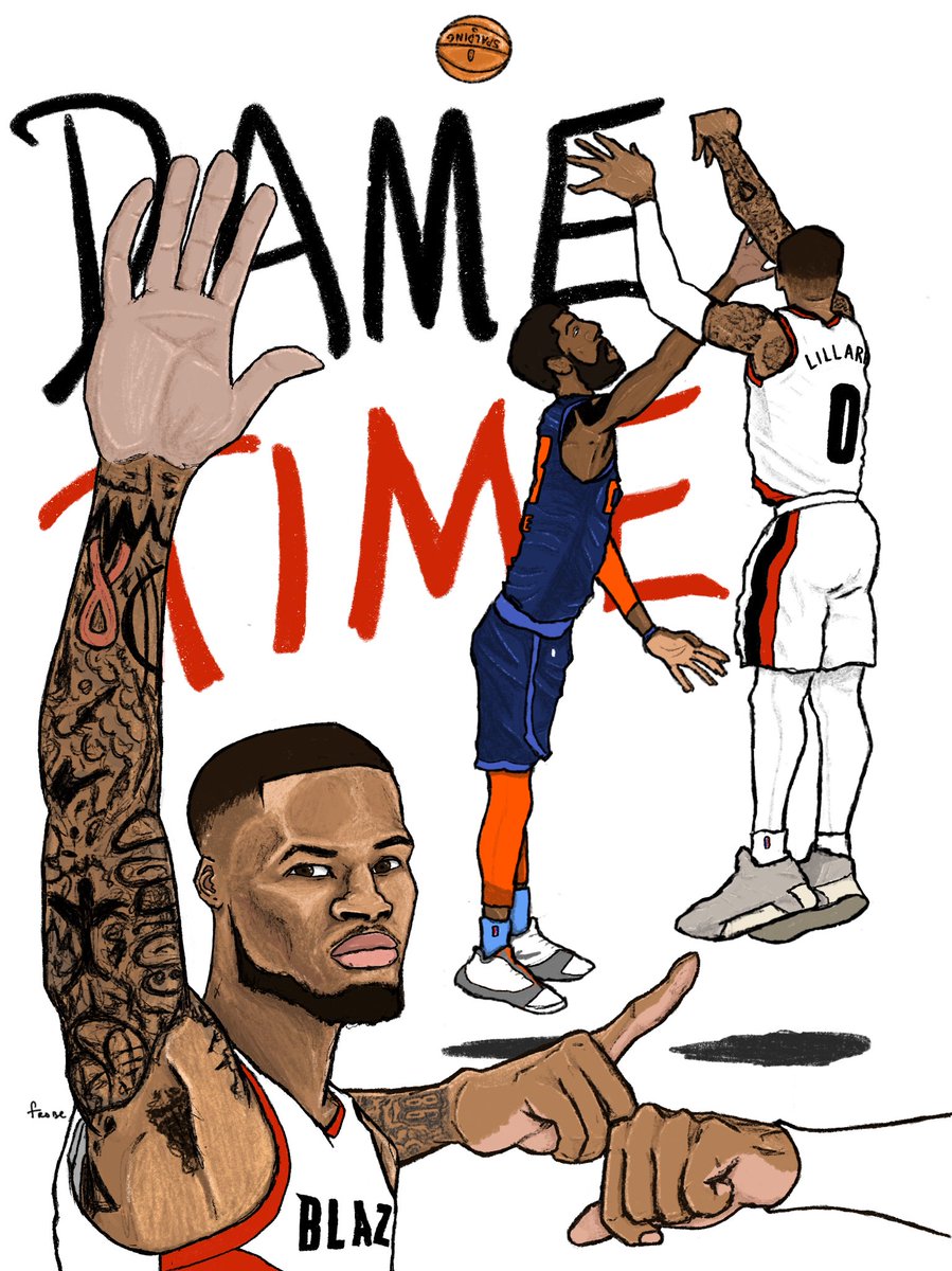 frobeworld's tweet photo. Farewell Portland. 👋🏽 @Dame_Lillard 🐐 https://t.co/rxKXuJftku