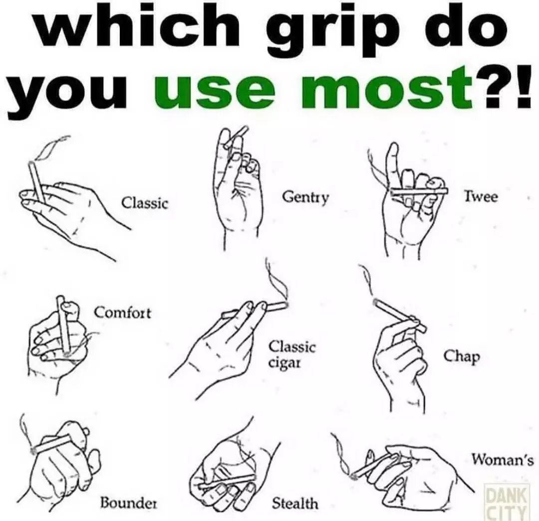 hightideorg's tweet photo. Which grip do you use the most? 🤔 https://t.co/ZPb4YXq9iT