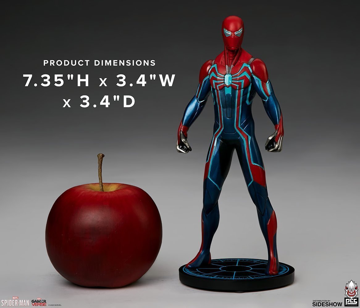 Wario64's tweet photo. 7.35 inches of Spider-Man: Velocity Suit is $61.74 on Sideshow DOTD  (free shipping) https://t.co/fZ6O6C1xbH #ad https://t.co/GlNDZf5IEe