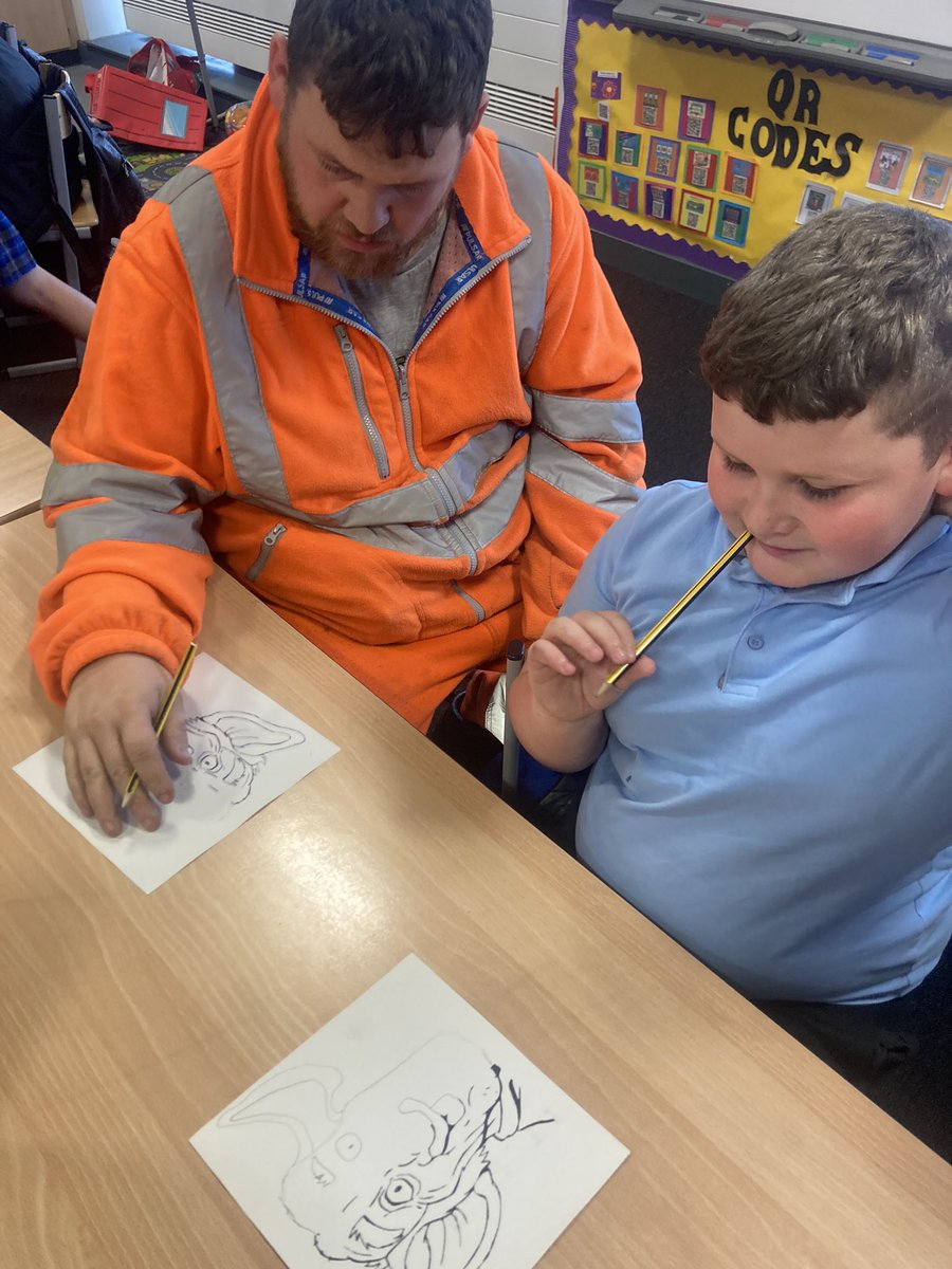 MissH_Saracen's tweet image. P3/4 @saracenprimary enjoyed sharing their Term 1 learning with special visitors this afternoon ⭐️ #softfinish #familylearning