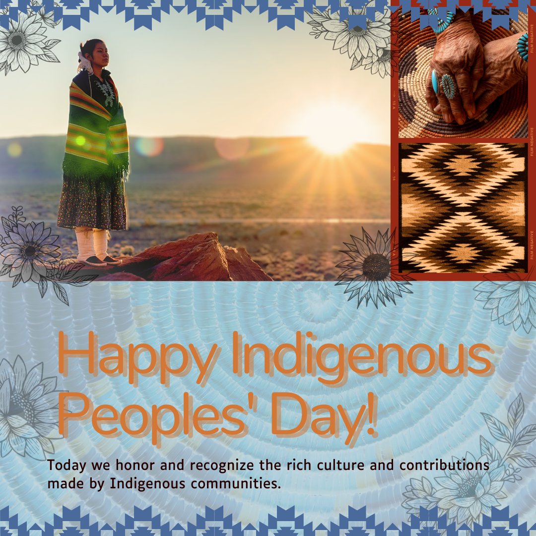 WNF_2024's tweet photo. Yá’át’ééh Abíní!!🌞☀️ Happy Indigenous Peoples' Day!!✨🌻Today we honor and recognize the rich culture and contributions made by Indigenous communities.✨🌻
#IndigenousPeoplesDay #westernnavajofair #2023 https://t.co/AOQ017vlLJ