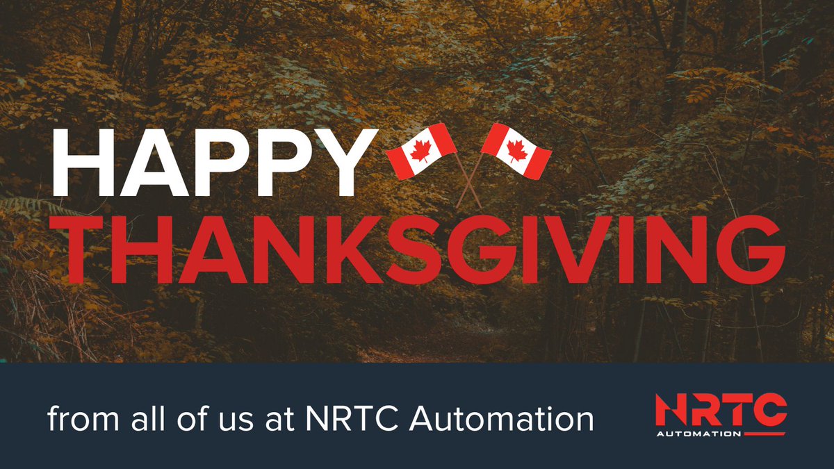 #HappyThanksgiving to our Canadian team members, customers, and partners.🍂

Reminder: Our Canadian offices are closed today and will reopen tomorrow. 👍