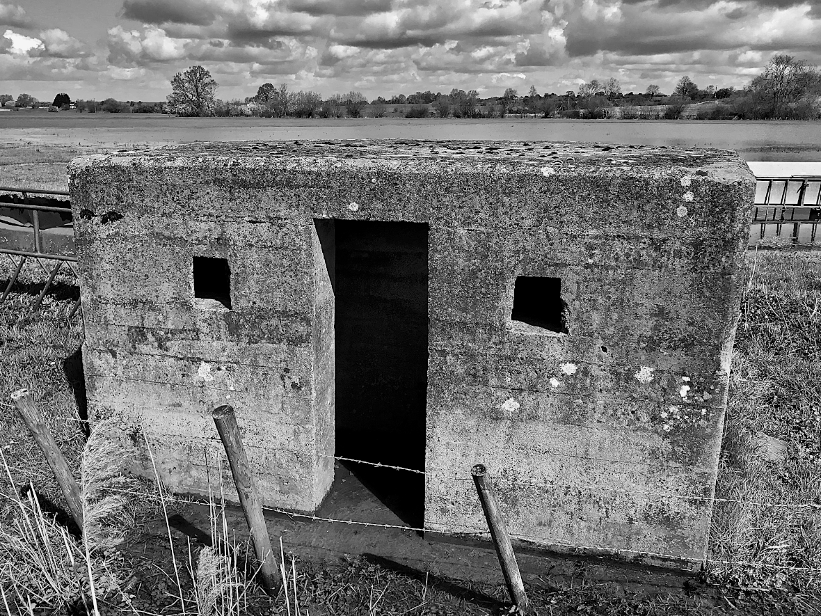 HooklandGuide's tweet photo. When does eccentricity become dangerous? The Campaign Requiring Obliteration Of Pillboxes (C.R.O.O.P) believe pillboxes portals to an England invaded by Nazis. Normally this would just be thought of a bit mad, but C.R.O.O.P. also believe in bombs. – Bob Wellings, BBC Nationwide https://t.co/n7qumBbFKG