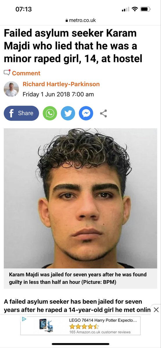 peterstopcrime's tweet photo. He was in a school with our kids, with our boys and our girls, because he said he was 14 but really he is a minimum of 19.

He raped one of our kids and when he’s finished his time in prison he’ll be released onto our streets, because we don’t deport to where he’s from!

Piss take ?

https://t.co/DnIJvVIVC1

If you want to see a change please give us a follow, give us a retweet , you’re not following a person or a political party, the only aim Atm is to get foreign criminals deported  

Getting the petition signed by as many people as possible is our priority 

I doubt the petition is going to make them do anything but when it’s signed by enough people, We will have a mandate. 
Support gives us the green light for direct action