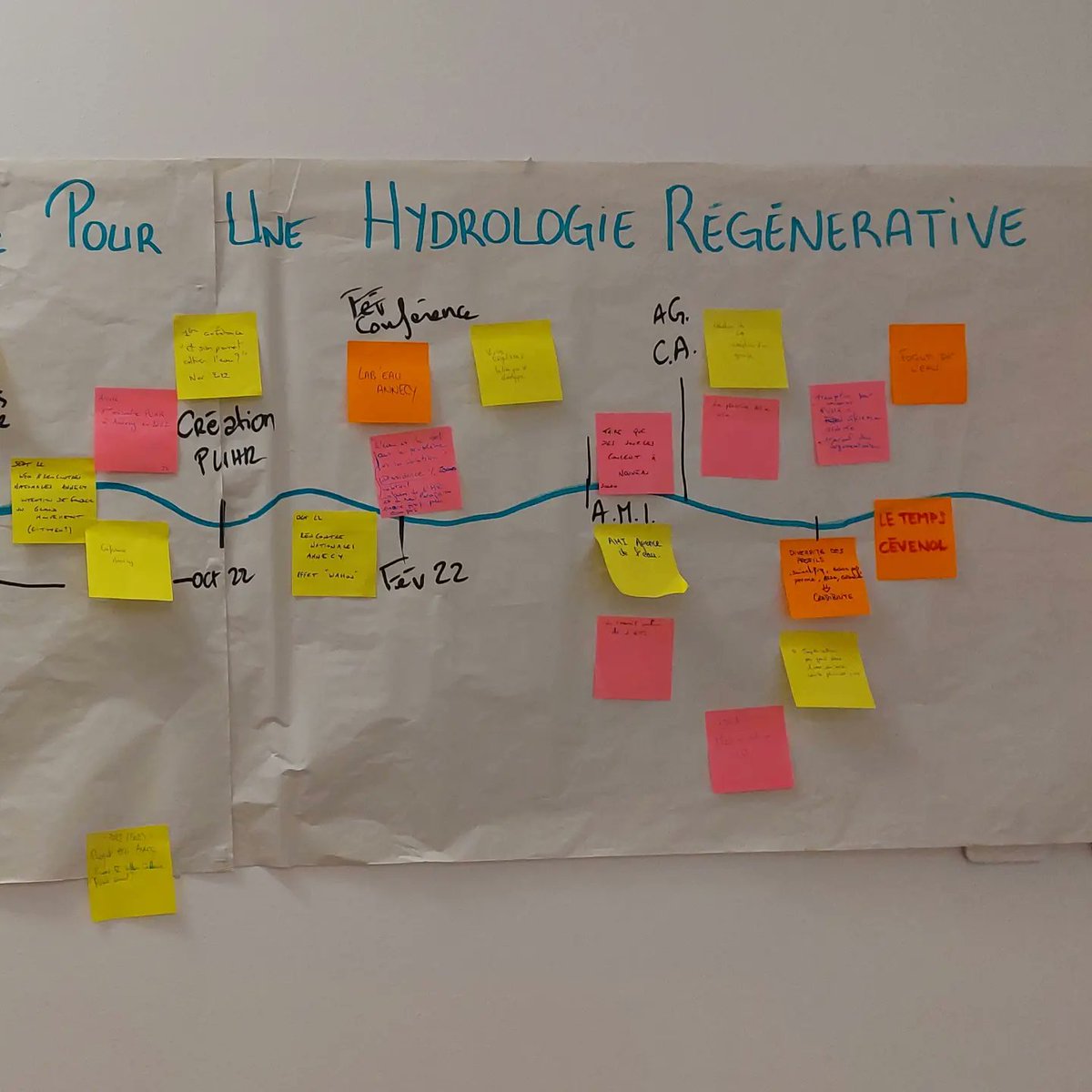 Notre séminaire de conseil d'administration (un peu élargi) se termine ! 
Nous avons soufflé notre 1ère bougie, profité de l'ambiance du vieux Lyon (un immense merci à <a href="/nadinegeorgel/">Nadine Georgel 🌱 🕊</a>).
Structuration, Manifeste, plateforme, réponse à l'AMI, nos projets avancent, ça fait plaisir !