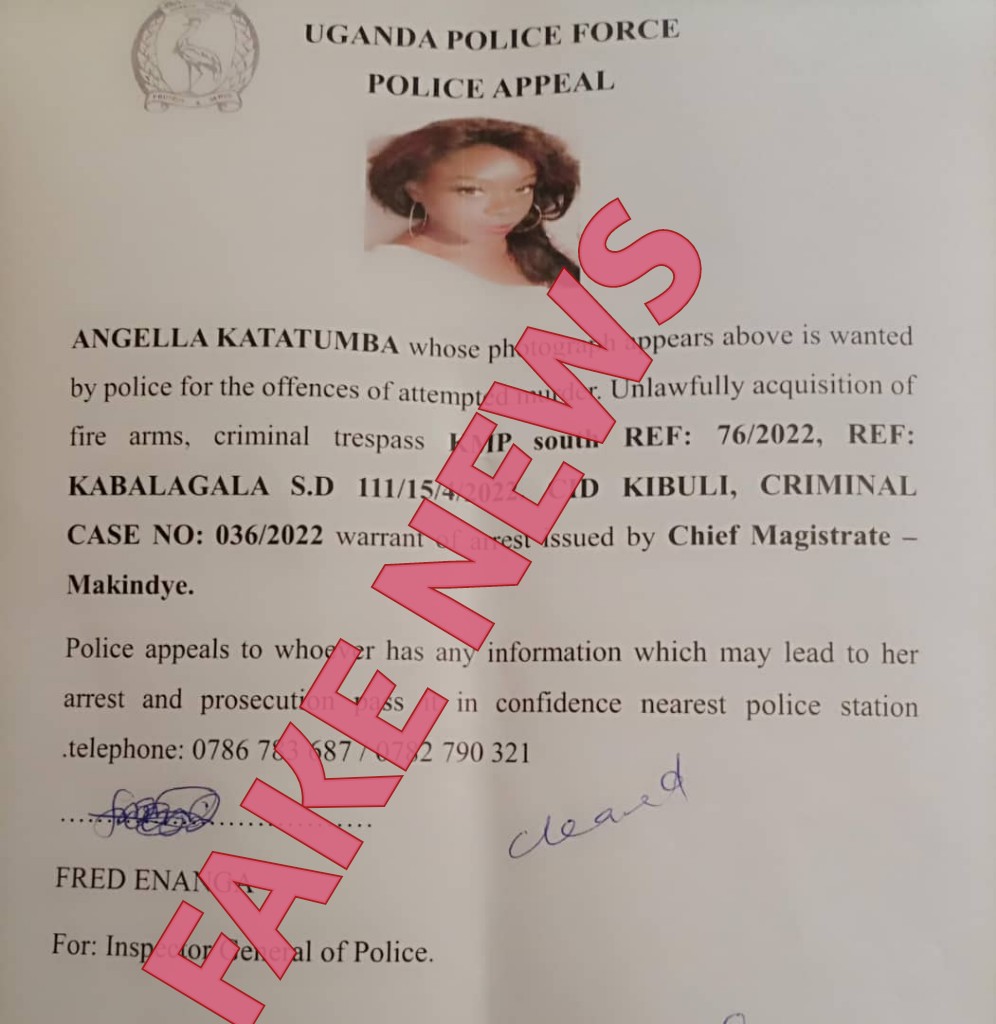 PoliceUg's tweet photo. Our attention has been drawn to posts circulating on social media allegedly of persons wanted by the Uganda Police Force. 
This is to clarify that we have NOT authorized these messages. They should be regarded with the utmost contempt they deserve. https://t.co/4nDH9kKBCu