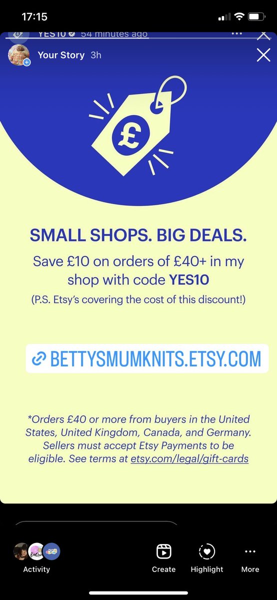 Pop into my shop and take advantage of this deal from Etsy. Save £10 on orders over £40 with code YES10 and get some of your Christmas shopping done 🛍️ 
#etsystarseller #handmadeclothing #MHHSBD