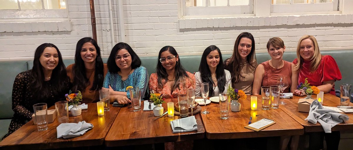 Our first SSM SLU #WIC dinner! We  hope to continue recruiting amazing and capable women into our program🥰 @DrToniyaSingh we hope you can make our next dinner! 

#ACCWIC #AHAWIC #WomenInCardiology #CardioTwitter

@LisaAlderson2 @SLUHospital @SSMHealthSTL @slusom @SLU_GME