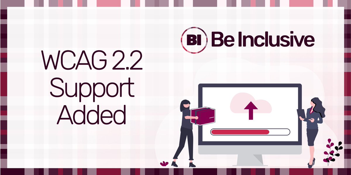 As of last week, WCAG 2.2 is now a published web standard! 🎉

Today, I'm happy to announce that Be Inclusive App has been updated to support this new standard. More at beinclusive.app/blog/app-updat…

#accessibility 
#DigitalAccessibility
#a11y