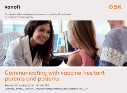 InquisitiveDoc's tweet photo. Join our exciting learning lounge on Thursday at 1:15PM &amp; empower yourself to make a difference with a great public health initiative #IDWeek2023​

-Understand thought patterns leading to vaccine hesitancy​
-Articulate principles of effective communication surrounding vaccines https://t.co/v4DoormK5d