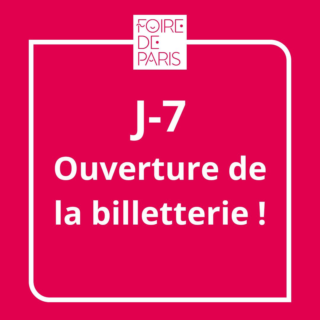 🗣 J-7 Avant l'ouverture de la billetterie ! 💡 Concrétisez vos projets maison et découvrez les dernières innovations. ✨ Dégustez des délices du monde entier. 🎉 Au programme : parades, concerts, ateliers et animations. Lien vers la billetterie 👉 fcld.ly/lql0dt1