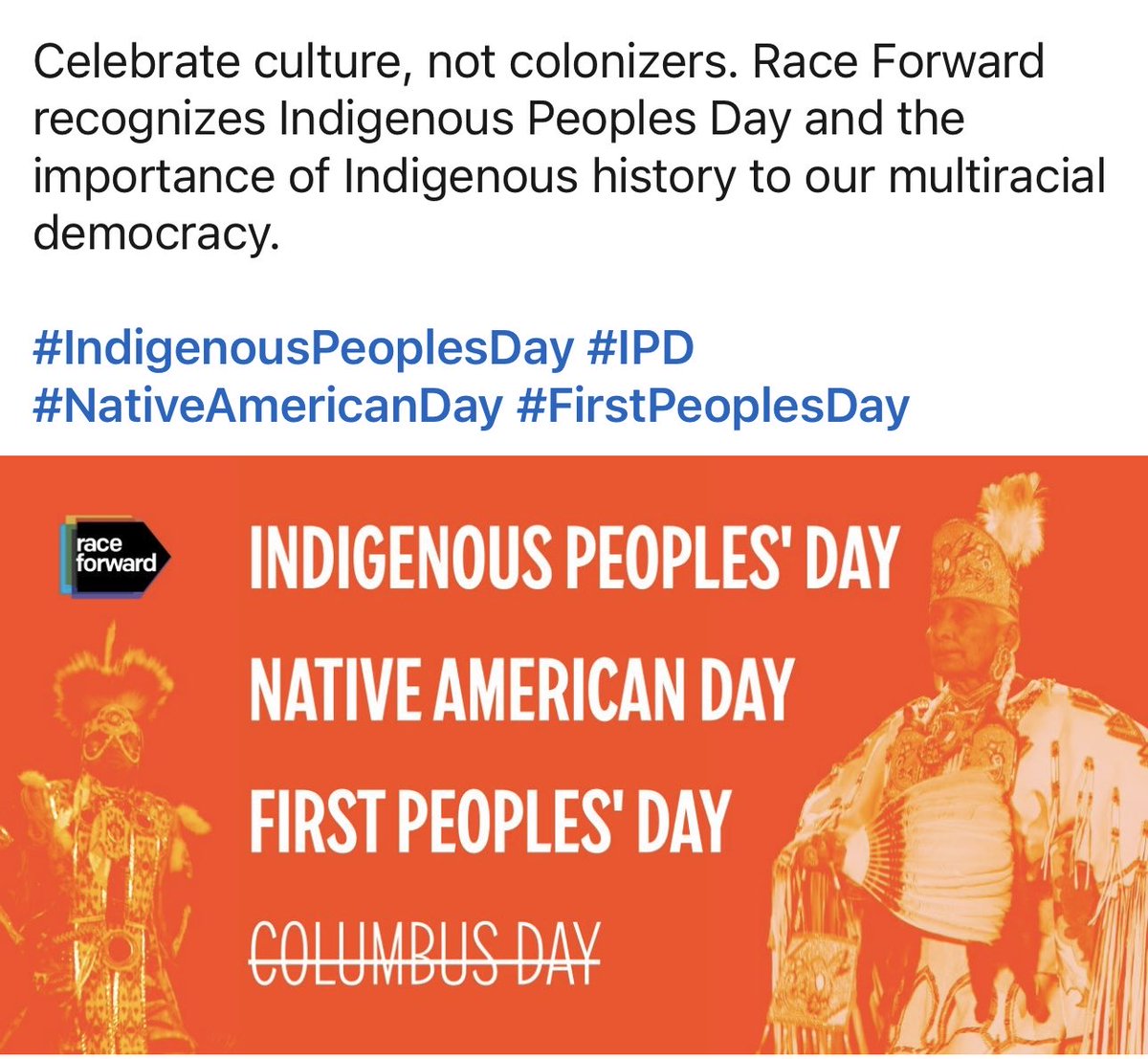 #IndigenousPeoplesDay #FirstPeoplesDay #NativeAmericanDay