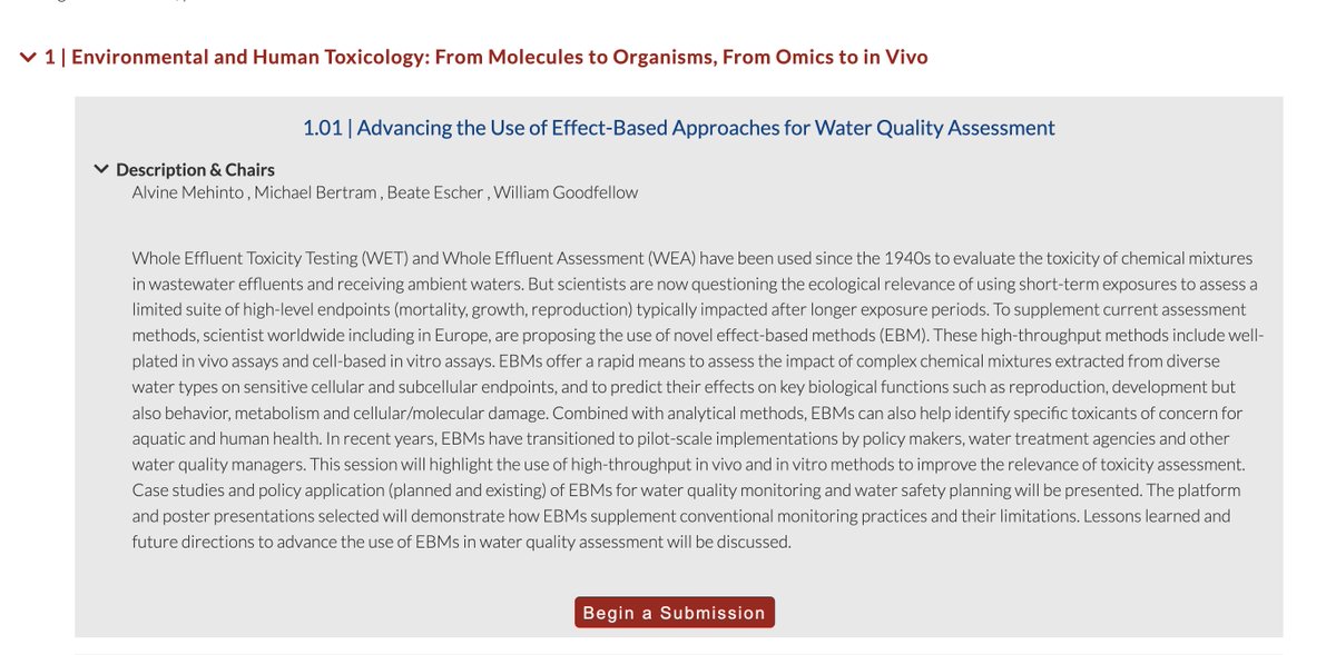 MichaelGBertram's tweet photo. Submitting an abstract for #SETACSeville? Consider sending it to our session: 'Advancing the Use of Effect-Based Approaches for Water Quality Assessment'! 🐟🐸🪱🧪💦
#SETAC #ecotoxicology #ecotox #pollution #conference #science @SLUwildresearch @_SLU https://t.co/xQgehkC8RY