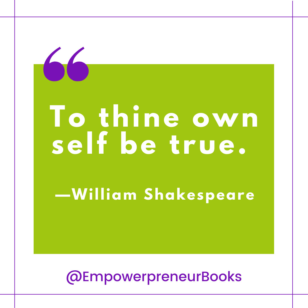 Be true to yourself. 
Drop a ❤️ if you are ready to show up authentically in your business every day.

#writersofinstagram #author #authorsofinstagram  #authorlife #quotesagram #instawriters #marketingquotes #authorpreneur #empowerpreneurbooks #MondayInspiration #MondayThoughts