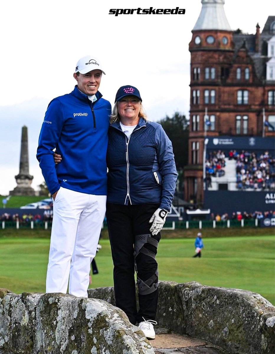 SportskeedaG's tweet image. Winning with family is always better 💙

#MattFitzpatrick #DunhillLinks #DPWorldTour