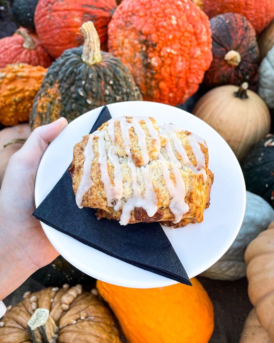 Childhood memories reimagined with our new PB&amp;J Sundae with toasted brioche ice cream with concord grape reduction, peanut butter magic shell, brioche crunch, and whipped cream. Not to be outshone, our Ginger Molasses Cookie and Apple Walnut Scone are autumn in every bite.