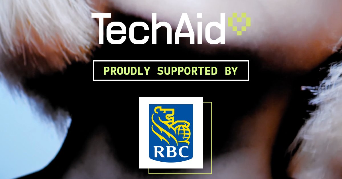 AmiiThinks's tweet photo. We are excited to announce @RBC as a sponsor of #TechAid2023! Investing in technology, innovation & digital transformation is a top priority as RBC’s technology team apply their imagination and insight to bring their vision to life. We are thrilled to have their support! https://t.co/w5txOzpGLH