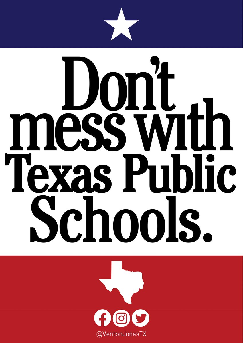 Vouchers are threatening everything we love about our public schools.

It's time for ALL of us - Democrats and Republicans, parents and teachers, rural and urban Texans - to unite and protect our neighborhood schools.

#TXLege #HD100 #SayNoToVouchers #TXed