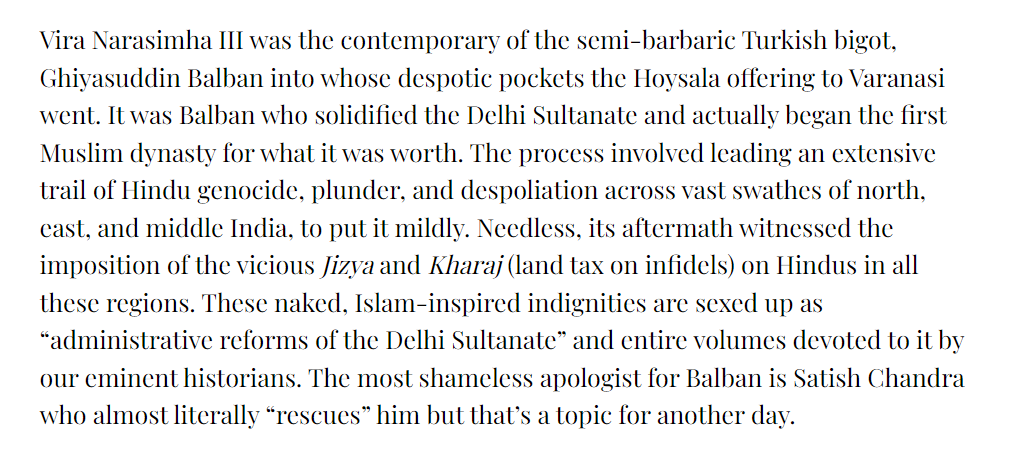 hamsanandi's tweet photo. The likes of .@tishasaroyan have shamelessly called these abominable taxes as "reforms".
Don't you believe me? Read her articles on the red rag called the Liar or Troll - where she is all praises to these indecent cruel sultans of Dilli. 🤮
#Hebbale #Hoysala #Inscription https://t.co/pzRWiTblCU
