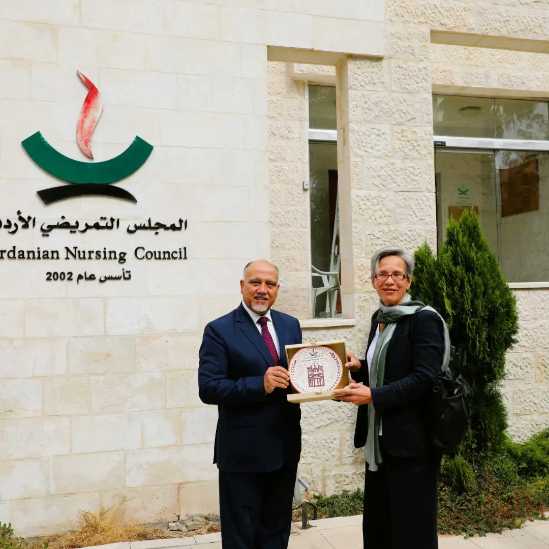 jncgovjo's tweet photo. وفد نمساوي يطلع على مهام ودور المجلس التمريضي

زار وفد من المجلس النمساوي التمريضي وجامعة فيينا ونائب رئيس جامعة عمان الأهلية الدكتور أنس السعود، المجلس التمريضي الأردني، للاطلاع على مهام ودور المجلس في تطوير مهنة التمريض وضمان وجود مقدمي ...

https://t.co/20NlsigLVn https://t.co/YbEzUcW21W