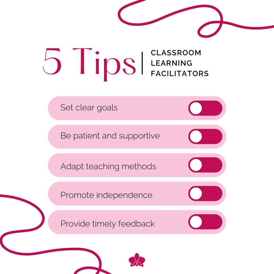 Being a learning facilitator is a crucial role to play in the life of a child with learning needs, here are 5 tips to support your experience 

#aba #abainclassroom #inclusiveeducation #abainnigeria #appliedbehavioranalysis #abainschool