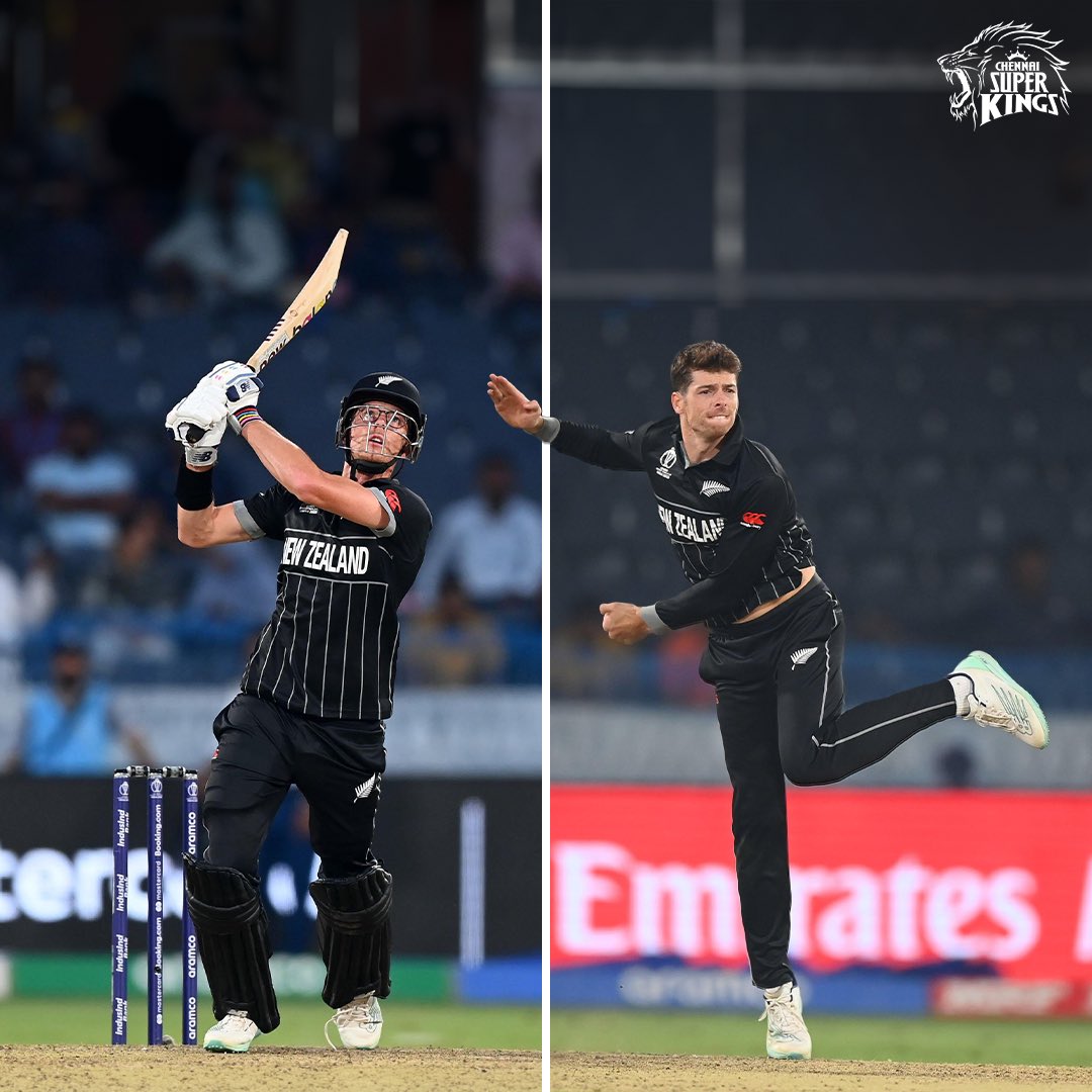 Shining with the blade and ball! 🦁🔥
⚔️ 3️⃣6️⃣* 
💫 5️⃣/5️⃣9️⃣

#NZvNED #WhistlePodu #CWC23
📸: @ICC