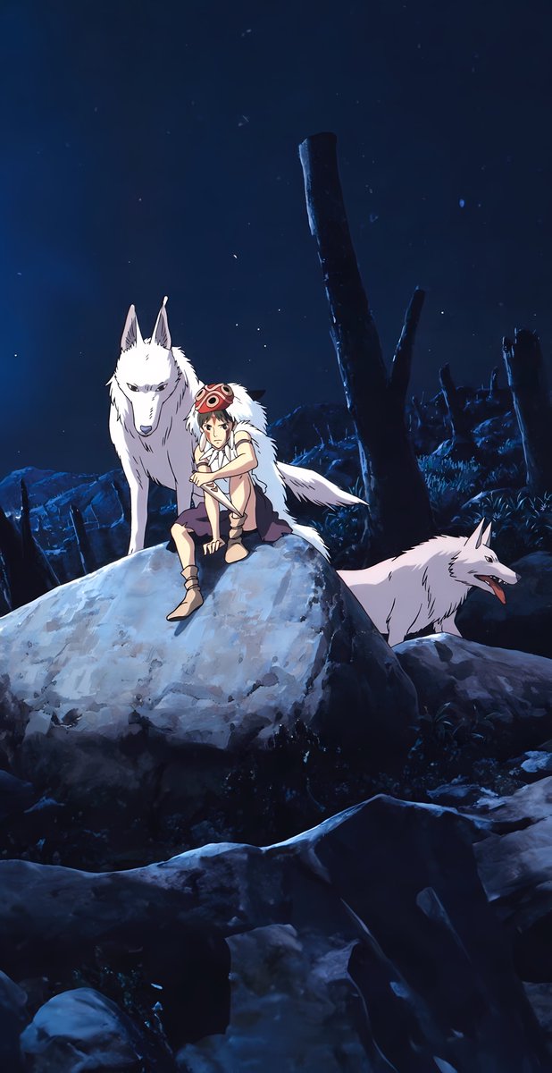 anime_'s tweet photo. Princess Mononoke (1997). https://t.co/E59ePZXks8