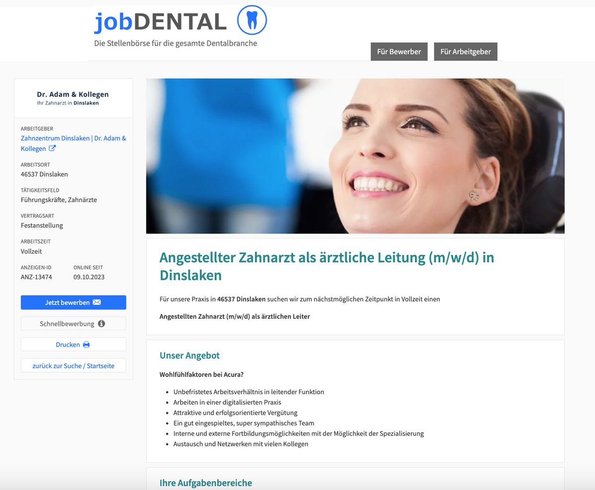 jobDENTAL tweet media