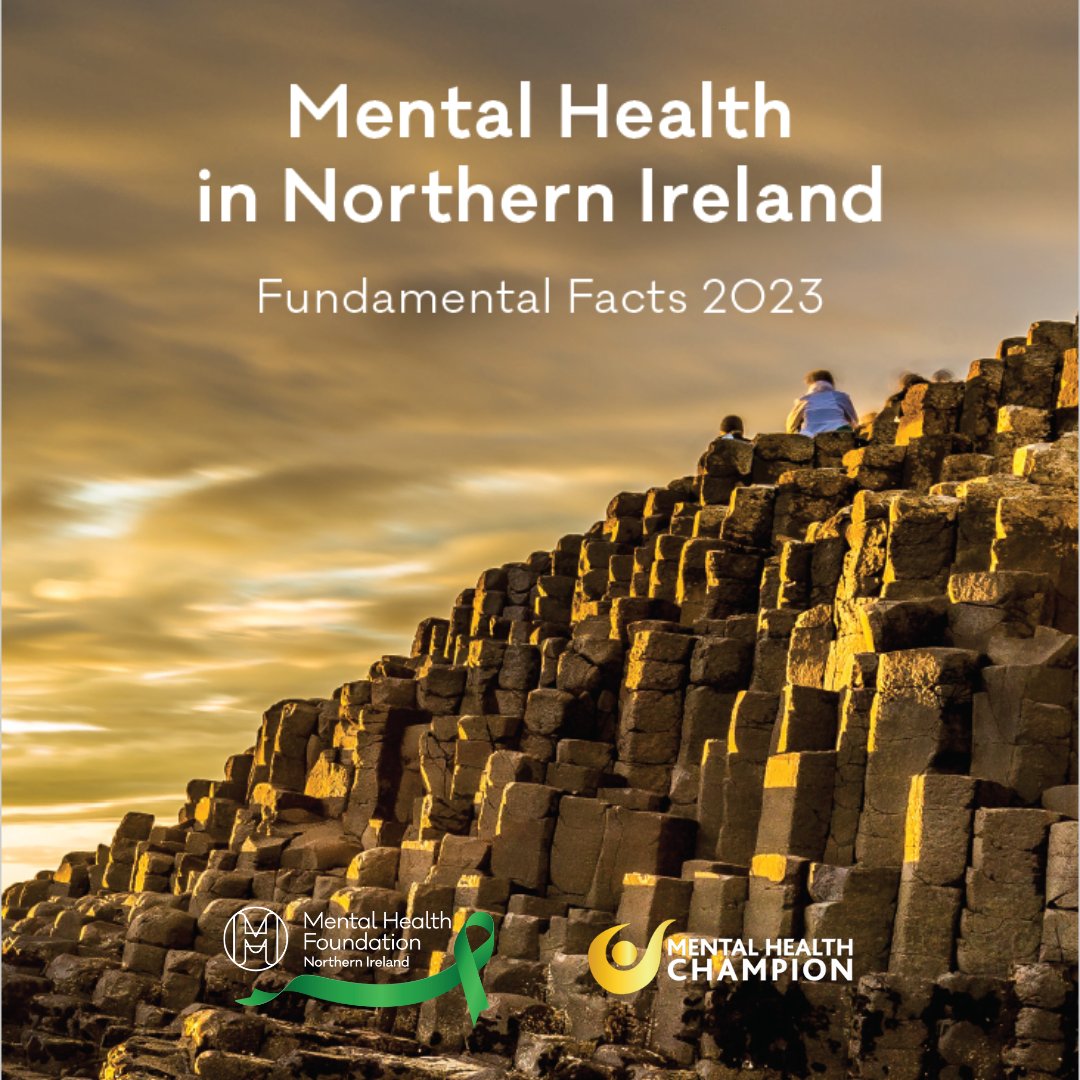 We're delighted to launch the new Mental Health in NI Fundamental Facts 2023 report with @mentalhealth at the #NIMentalHealthExpo An essential resource with accurate and up to date info on all things mental health in NI You can read the full report here: bit.ly/3F7GrQa