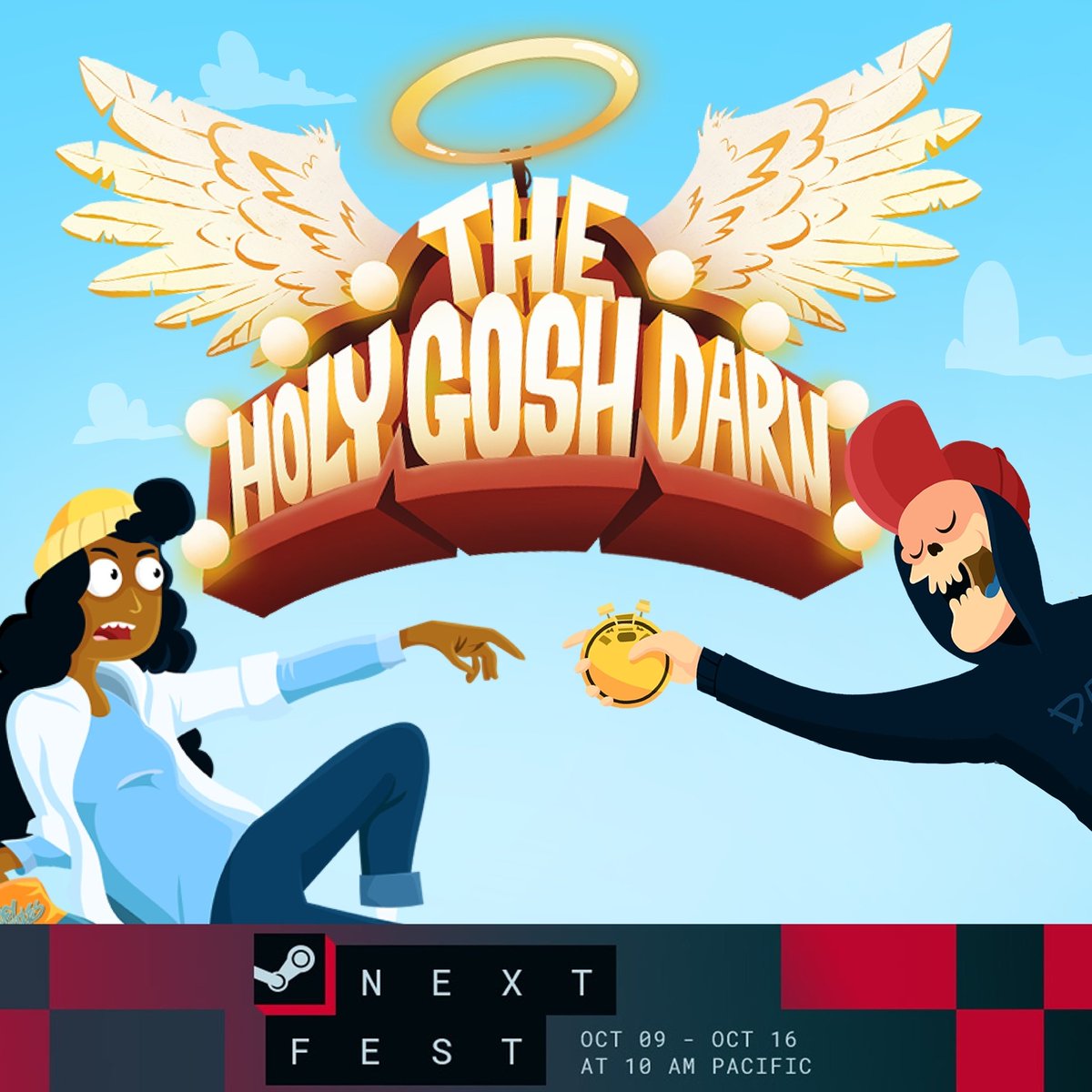 PerfectlyParano's tweet photo. THE HOLY GOSH DARN DEMO IS NOW LIVE! FOR FREE! 
https://t.co/q4HMAdhDZd
#steamnextfest #theholygoshdarn https://t.co/zl9bx94d0S